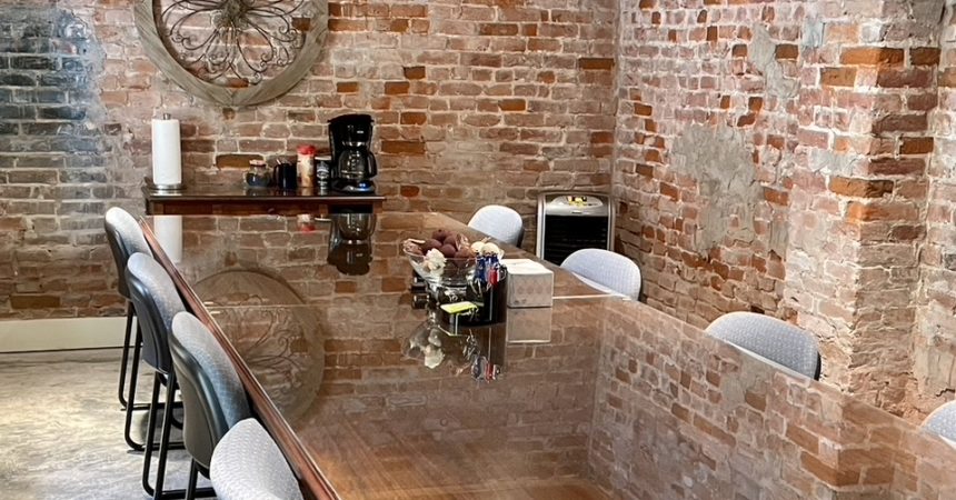 Client consultation area